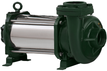 Aden open well pump, horizontal mounting